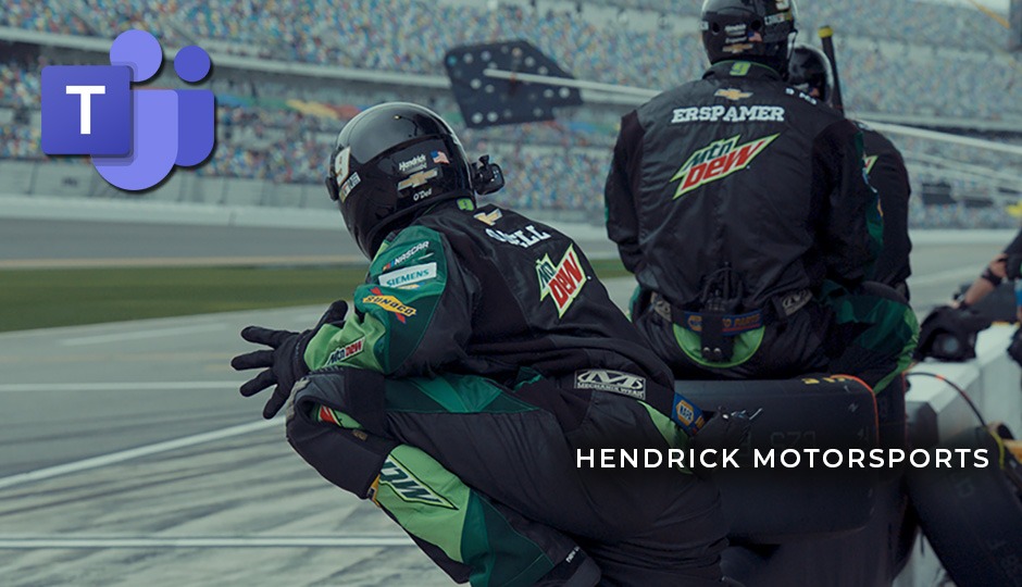 hendrick motorsports microsoft teams